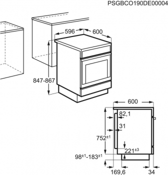 AEG CCB 6445 BBM Standherd